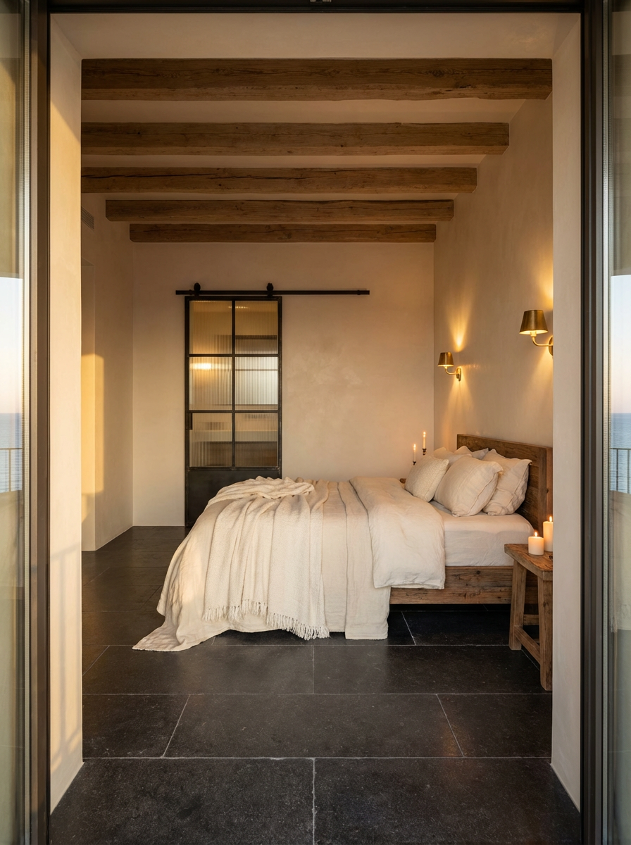 Ida — the long room receding to the sea